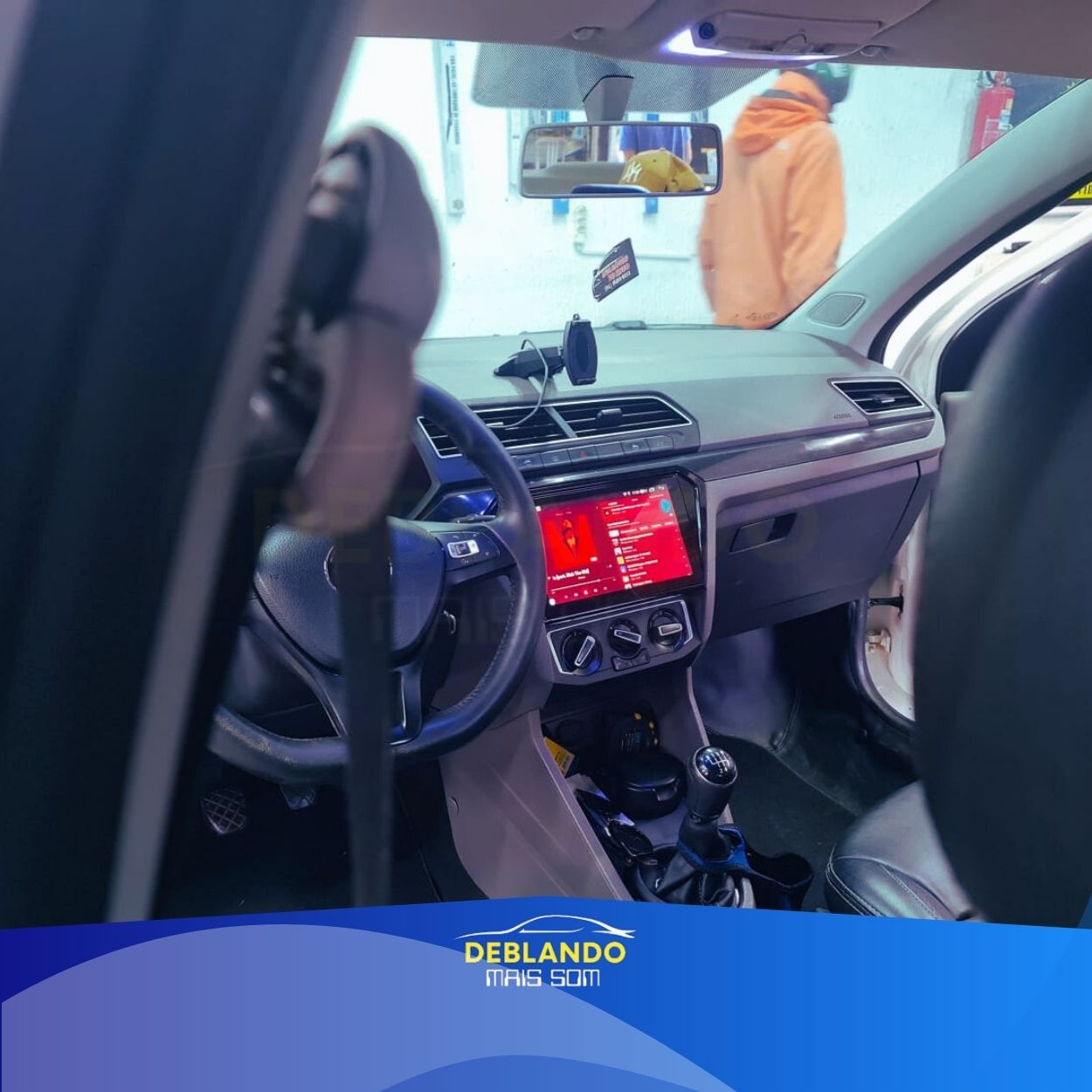 Imagem da loja deblando mais som